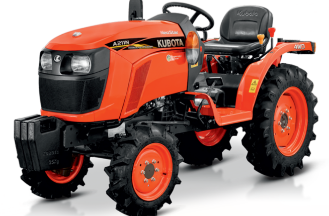 Kubota A211N-Cheapest Tractor with a Compact Design