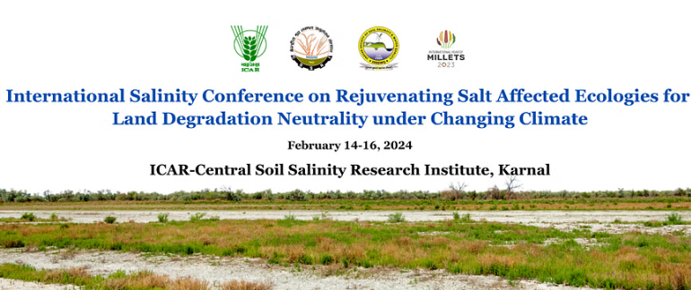 International Salinity Conference 2024: Addressing Global Soil Challenges