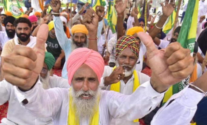 Bharat Bandh - Haryana Govt Employees & Trade Unions United