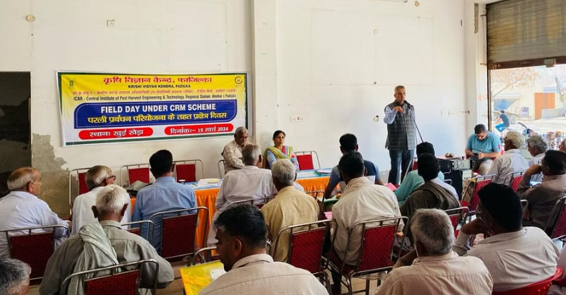 Krishi Vigyan Kendra, Fazilka: Empowering Farmers with Stubble Management - Launch Day Highlights